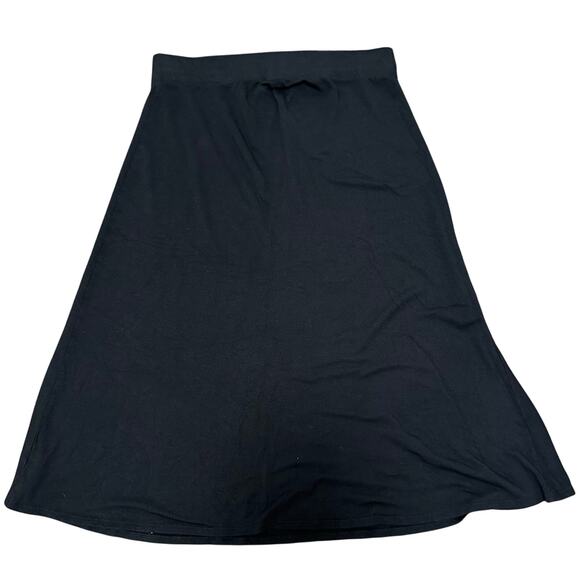 BLEUSALT- MIDI Black Skirt (Size 5 - US 16) - Beautiful & Soft - Picture 4 of 5